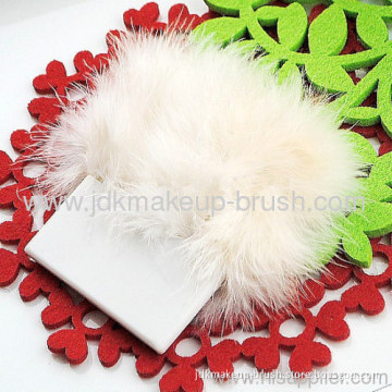 Nice Design Feather Turkey Hair Powder Puff 